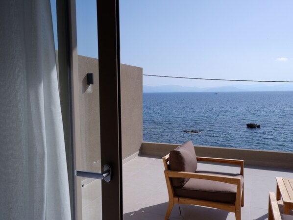 Deluxe-Apartment | Terrasse/Patio