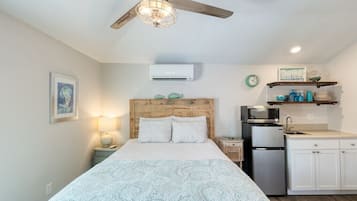 1 chambre, fer et planche Ă repasser, Wi-Fi gratuit, draps fournis