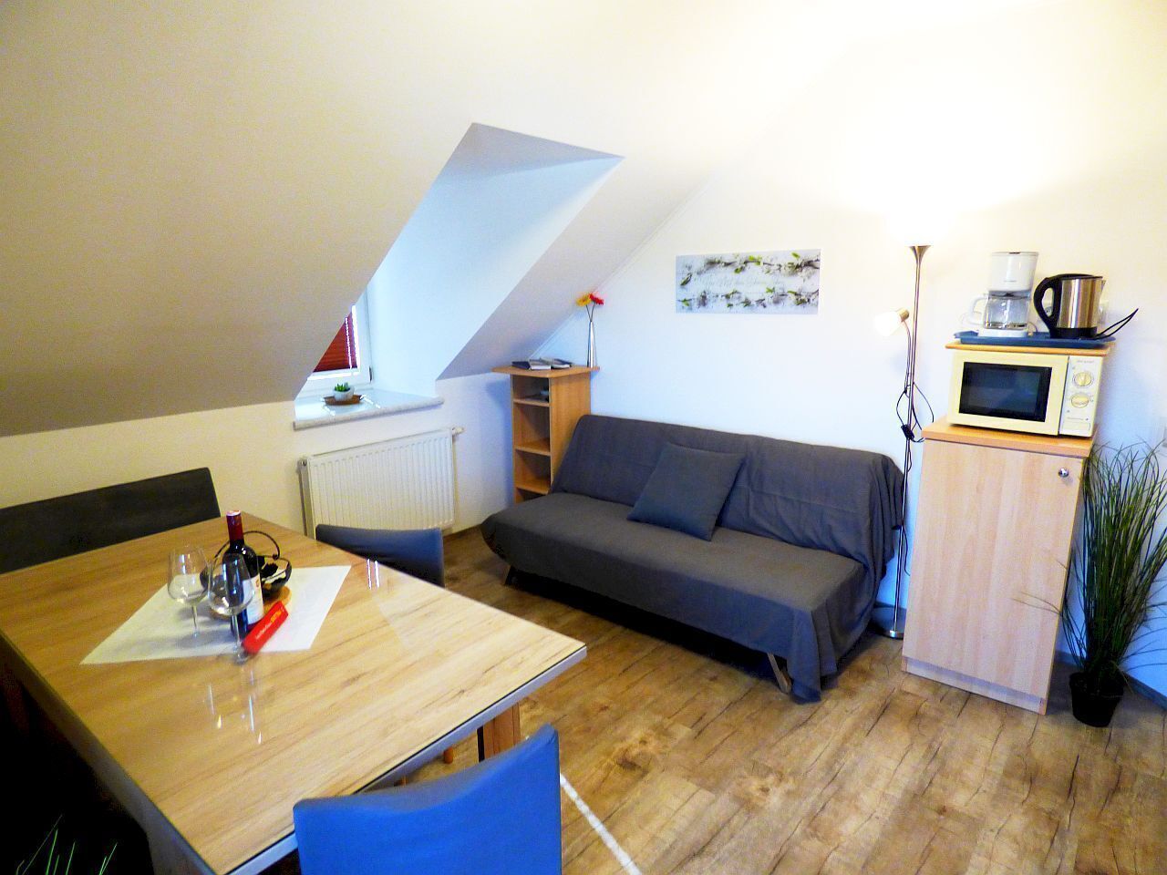 offene Wohn-Essküche Balkonwohnung C