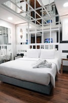 Design Oda | Ücretsiz minibar ürünleri, odada kasa, güneşlik/perde, ses yalıtımı