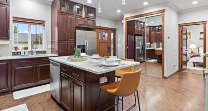 Luxury Group Getaway | Sauna • Game Room • Firepit | Near Downtown