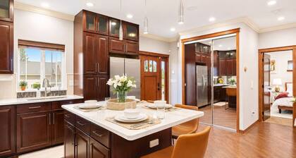 Luxury Group Getaway | Sauna • Game Room • Firepit | Near Downtown