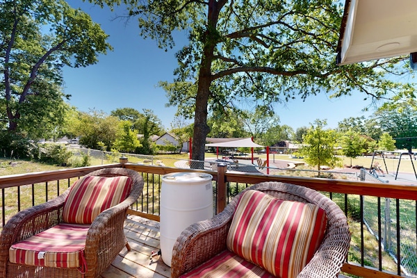 Àrea exterior de l'allotjament