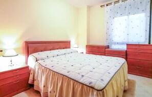 1 makuuhuone, vauvan matkasänky, ilmainen Wi-Fi, vuodevaatteet