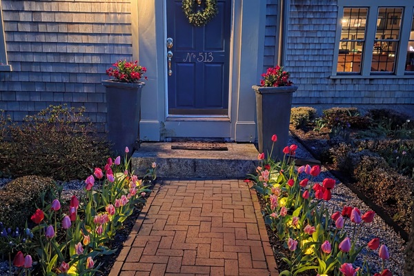 your nighttime private entrance