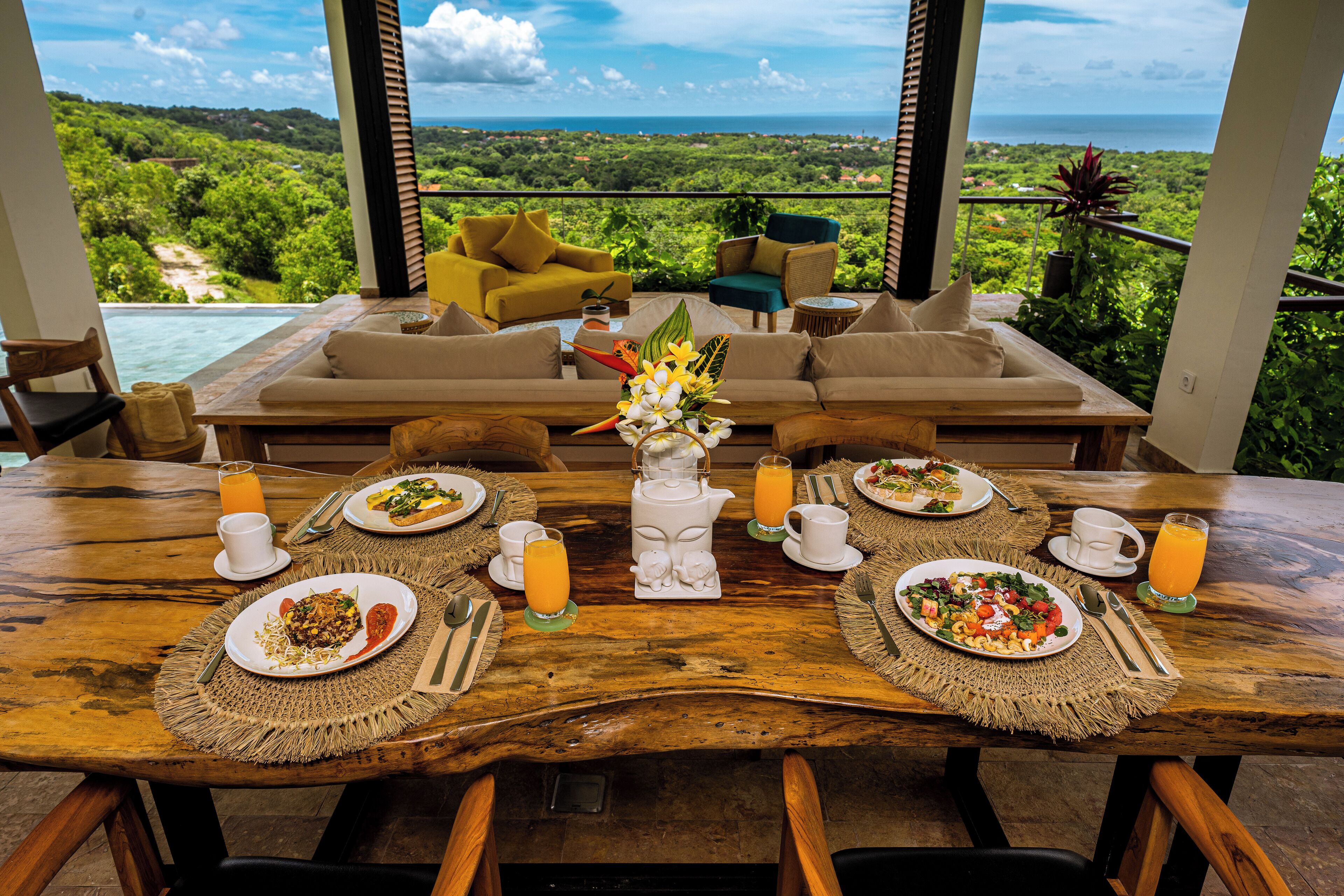 标准别墅, 2 间卧室 | 客房内用餐