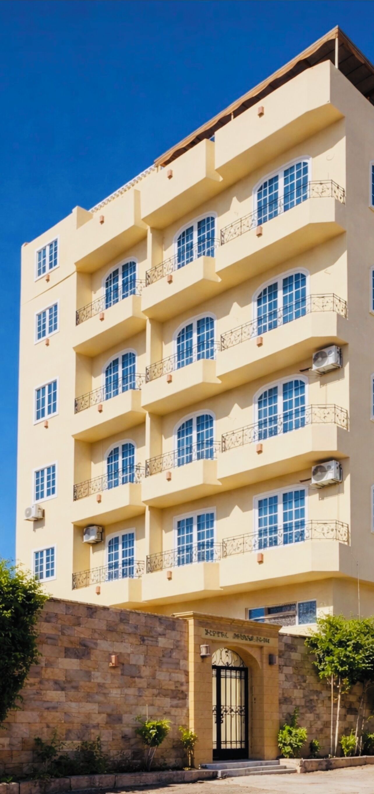 Fassade der Unterkunft