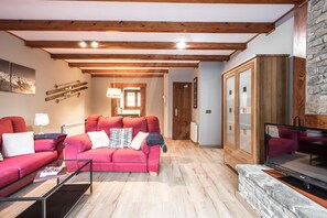 TV, fireplace - Riu Nere (Vielha e Mijaran)