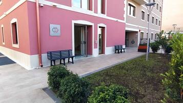 Facciata della struttura