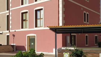 Facciata della struttura