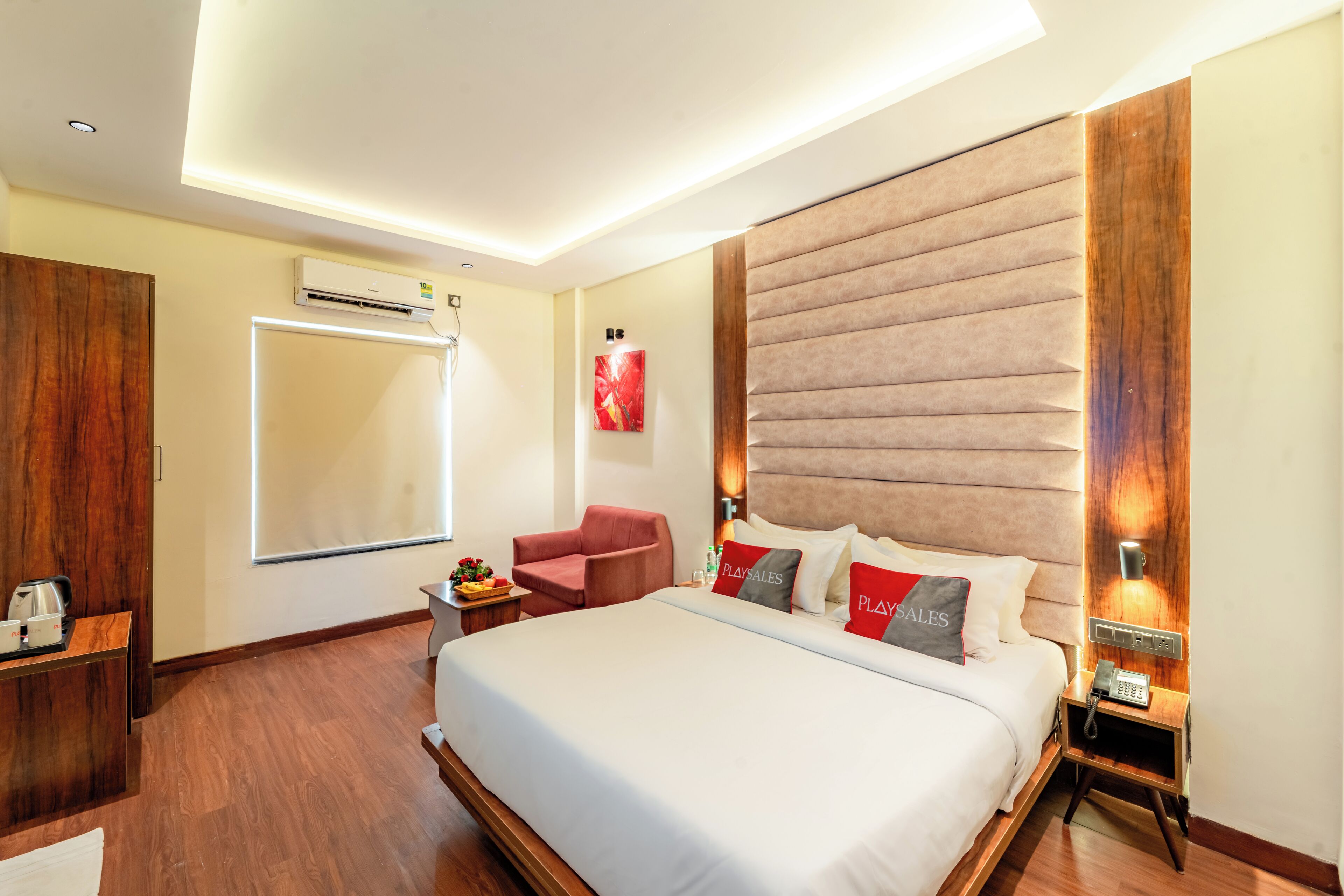 Habitación Premium | Ropa de cama de alta calidad, colchones Select Comfort, minibar