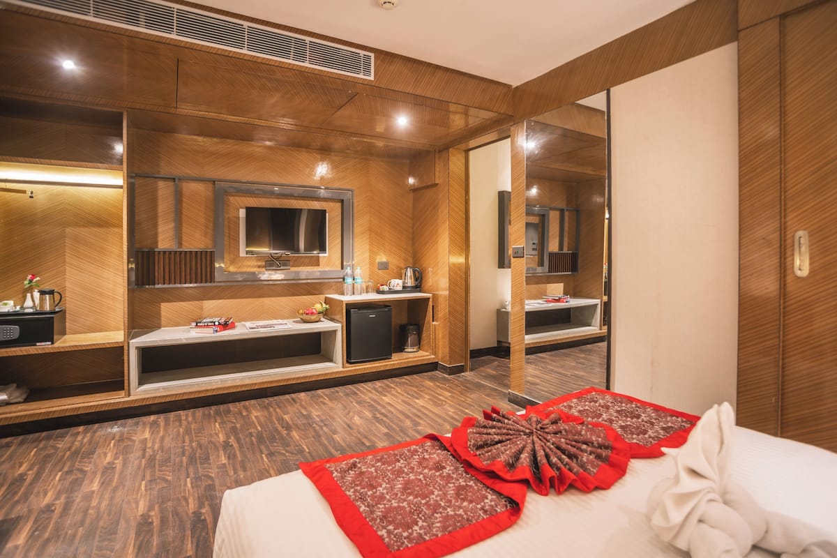 Phòng dành cho gia đình | Minibar, két bảo mật tại phòng, bàn ủi/dụng cụ ủi quần áo 