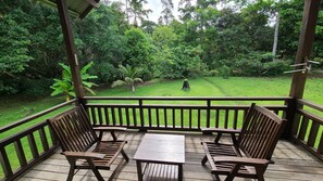 特色木屋, 2 间卧室, 花园景观 | 阳台景观