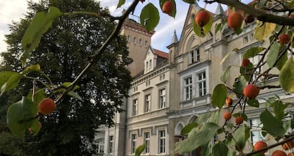 Vacation apartment with fireplace in the castle with park - approx. 67 sqm