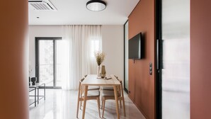Apartamento Deluxe | Zona de estar