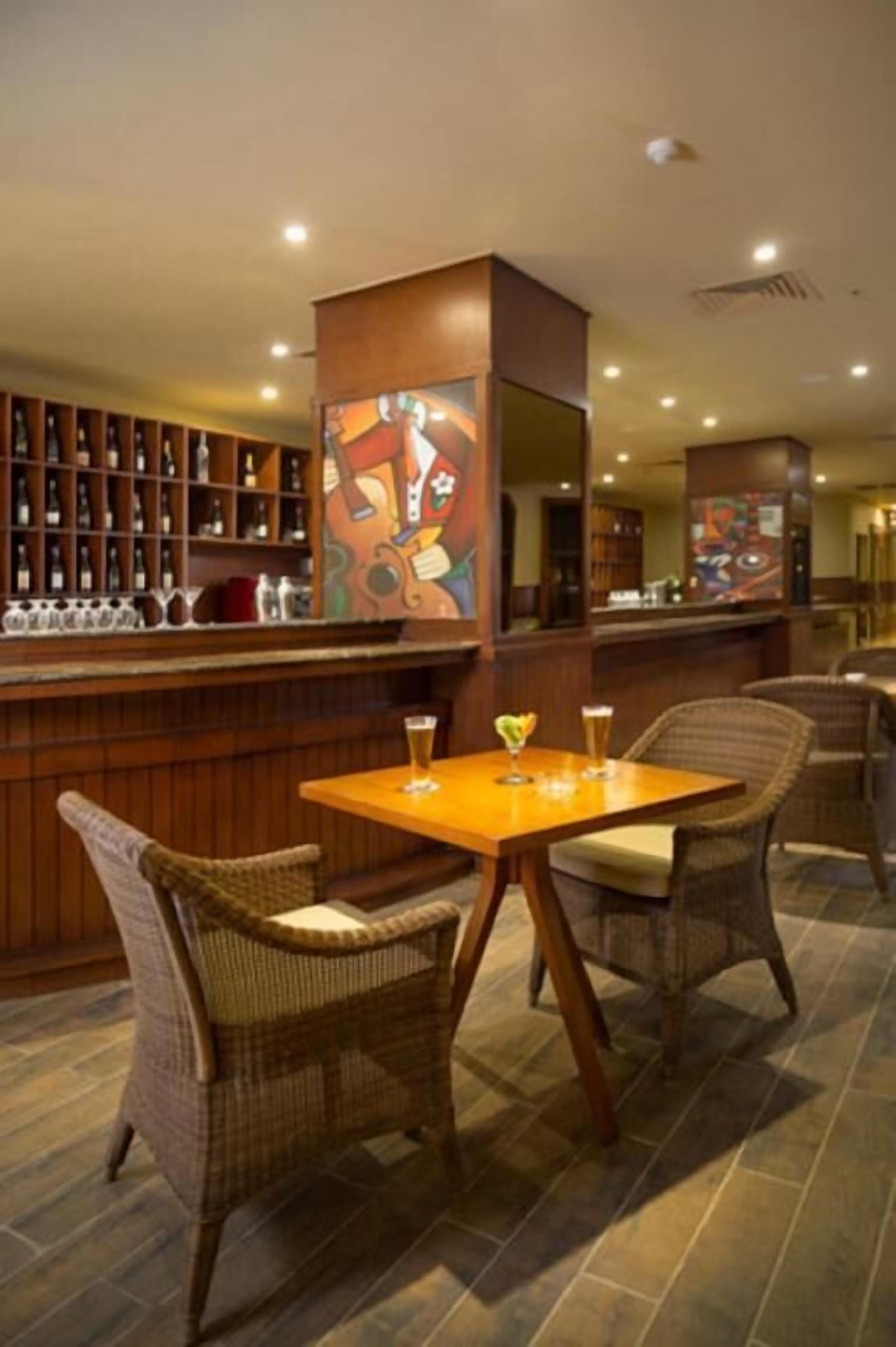 6 bars/lounges, poolside bar, beach bar