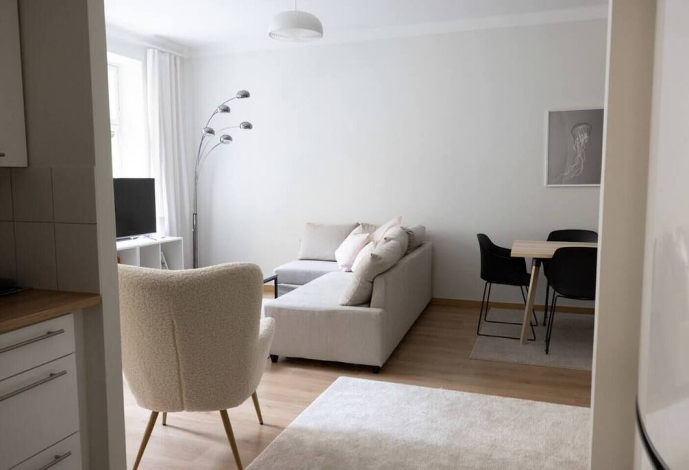 Comfort Apartment, 1 Bedroom, Courtyard View | Interior