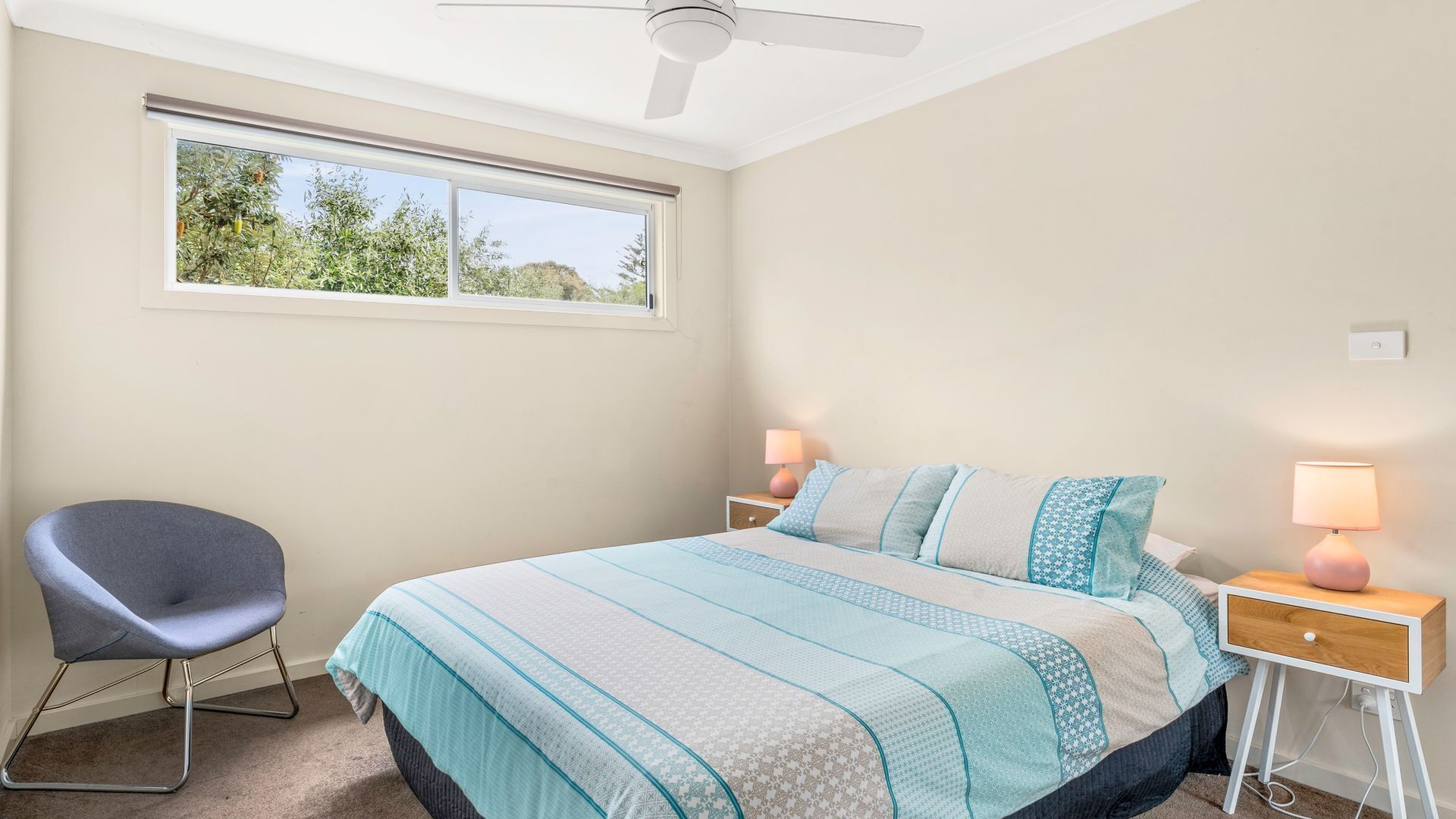 2 bedrooms, iron/ironing board, travel crib, internet