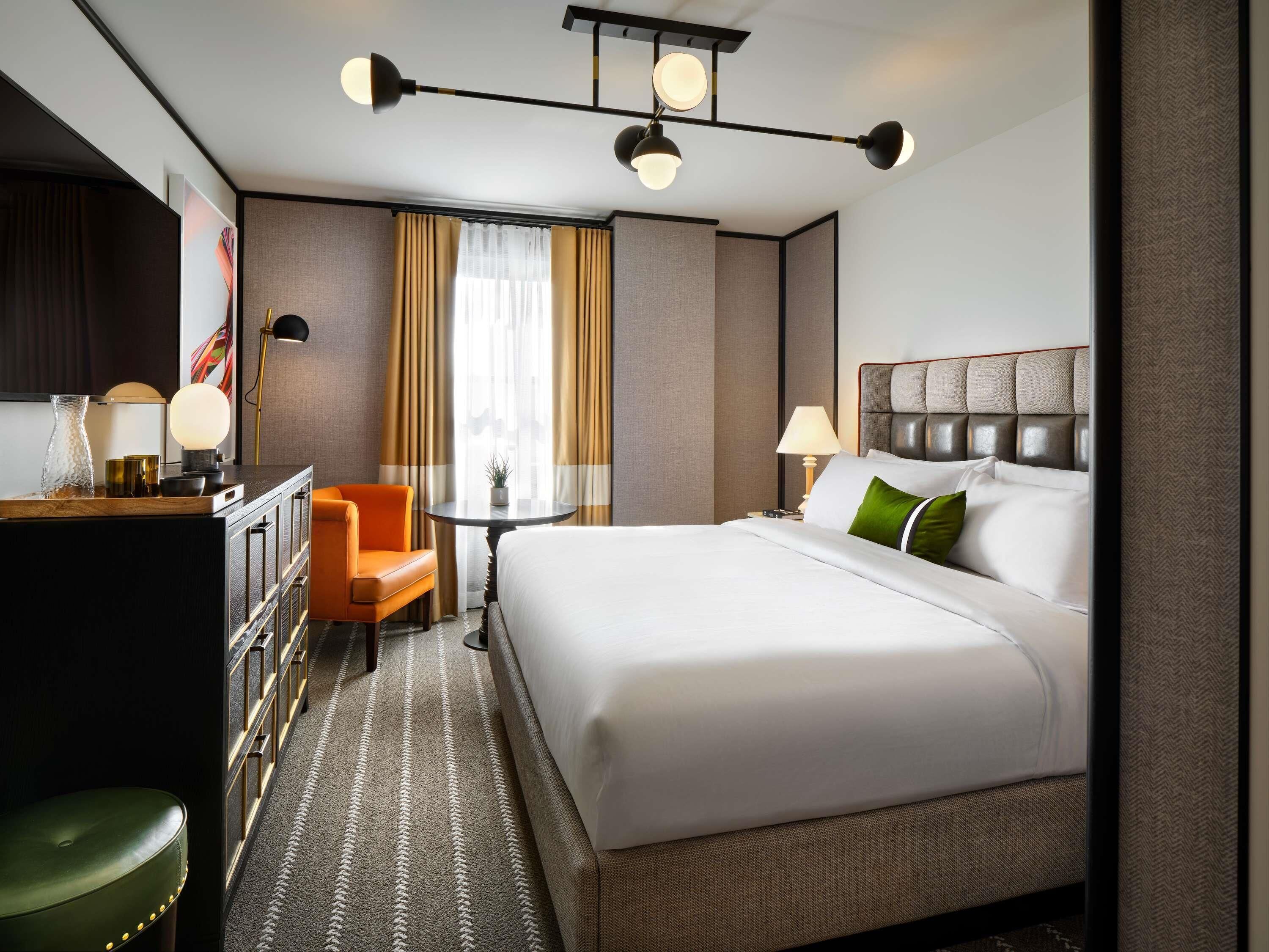 In-room safe, desk, laptop workspace, blackout drapes