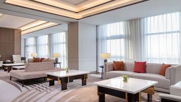 Luxury Room, 2 Twin Beds (Club Millésime Access) | Premium bedding, down comforters, Select Comfort beds, minibar