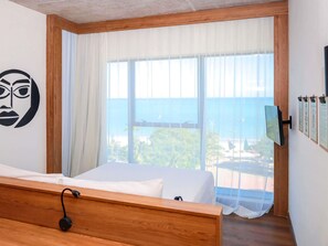 Standard Room with ocean view, 1 double bed | Minibar, in-room safe, blackout drapes, free WiFi - Ibis Styles Maceió Pajuçara (Maceió)