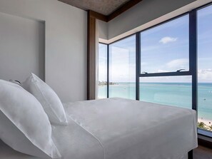 Standard Room with ocean view, 1 double bed | Minibar, in-room safe, blackout drapes, free WiFi - Ibis Styles Maceió Pajuçara (Maceió)
