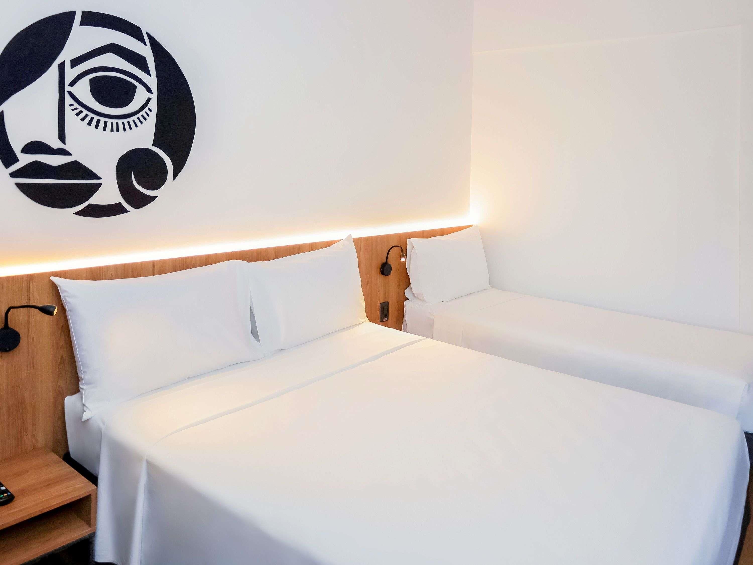 Minibar, in-room safe, blackout drapes, free WiFi