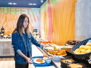 Kontinental frukost varje dag (BRL 37 per person)