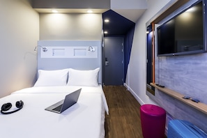 Standard dubbelrum - 1 dubbelsÀng | Ljudisolering, gratis wi-fi och sÀngklÀder