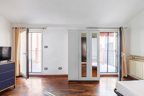 1 Schlafzimmer, Bügeleisen/Bügelbrett, kostenloses WLAN, Bettwäsche