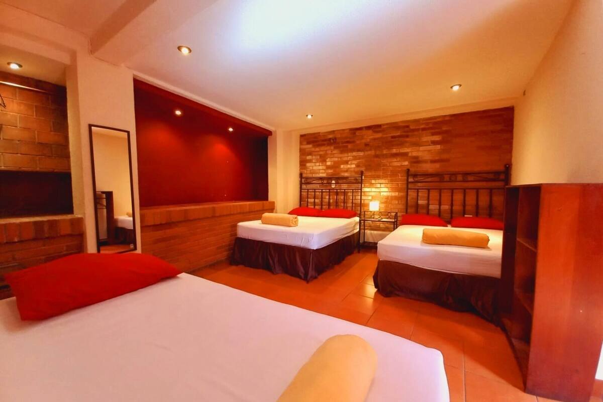 Deluxe Room, Multiple Beds, Private Bathroom, Tower | Premium bedding, down duvets, free WiFi