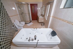 Ducha, toallas