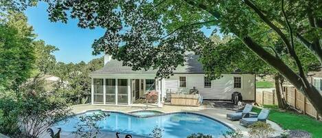 Außenpool, beheizter Pool