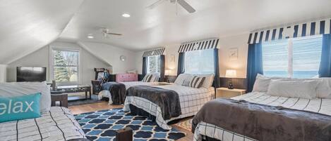 3 habitaciones, wifi gratis y ropa de cama