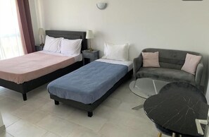 1 Schlafzimmer, kostenloses WLAN, Bettwäsche, Rollstuhlgeeignet