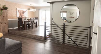 Tranquil 5 bedroom home with large deck and yard