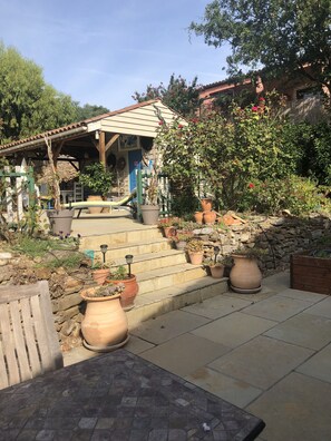 Overnattingsstedets uteområder