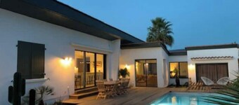 "Habia" Villa Biarritz swimming pool