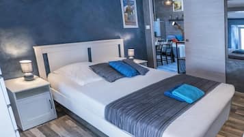 2 habitaciones, tabla de planchar con plancha y wifi gratis