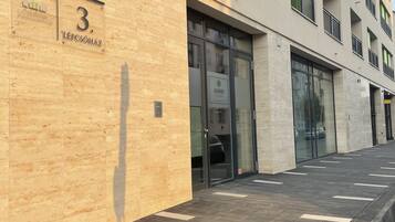 Fassade der Unterkunft