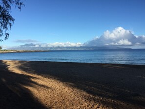En la playa 