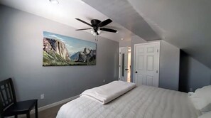 2 habitaciones, tabla de planchar con plancha y wifi gratis 