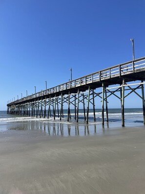 On the beach
