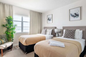 2 habitaciones, tabla de planchar con plancha y wifi gratis