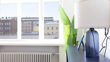 Comfort Apartment | Living area | 36-inch TV with cable channels