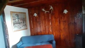 Familien-Ferienhütte | Wohnbereich