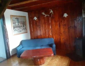 Familien-Ferienhütte | Wohnbereich