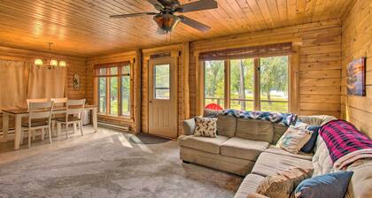 Cozy Riverfront Getaway: Fishing On-Site!