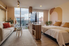 1 Schlafzimmer, Bügeleisen/Bügelbrett, kostenloses WLAN, Bettwäsche