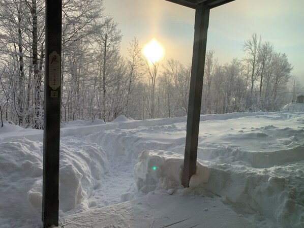 Enceinte de l’hébergement